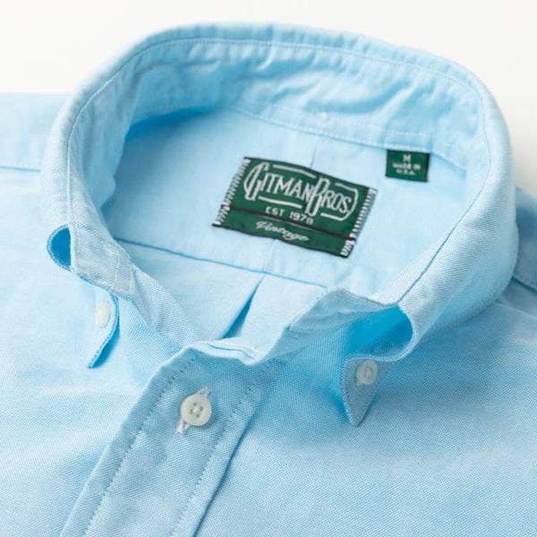 Gitman Bros. Vintage Teal Spring Oxford