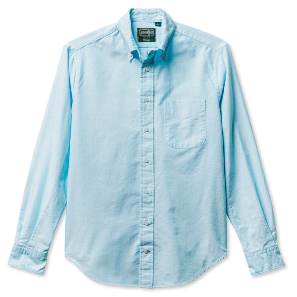 gitman bros. vintage Teal Spring Oxford