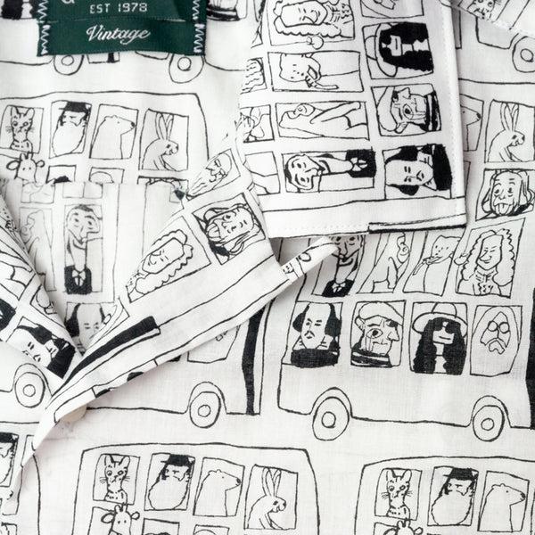 Gitman Bros. Vintage White Git' On The Bus Gus