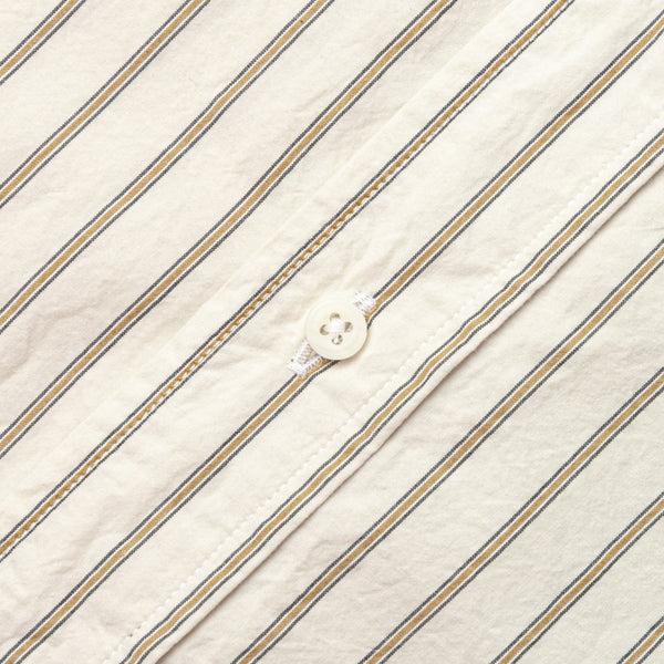 Gitman Bros. Vintage White Japanese Washer Stripe