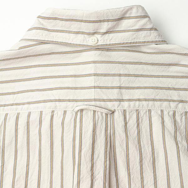 Gitman Bros. Vintage White Japanese Washer Stripe