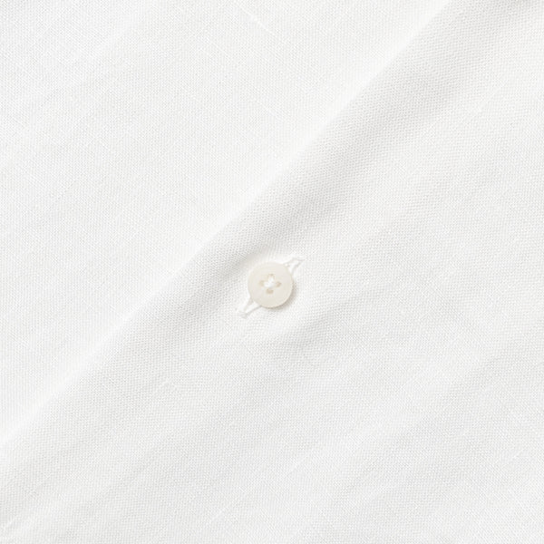 Gitman Bros. Vintage White Linen Camp Shirt