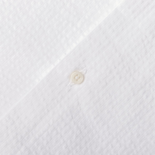 Gitman Bros. Vintage White Seersucker Camp Shirt