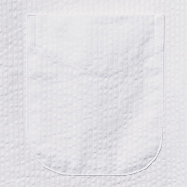 Gitman Bros. Vintage White Seersucker Short Sleeve