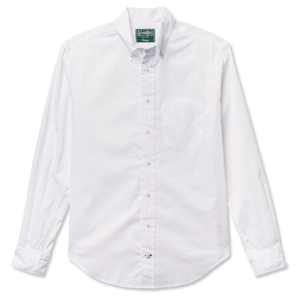 gitman bros. vintage White Zephyr Oxford