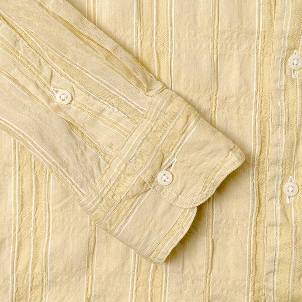 Gitman Bros. Vintage Yellow Japanese Dobby Stripe