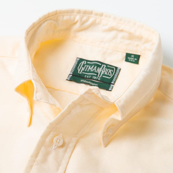 Gitman Bros. Vintage Yellow Spring Oxford