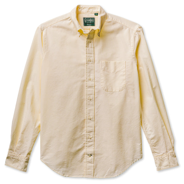 gitman bros. vintage Yellow Spring Oxford