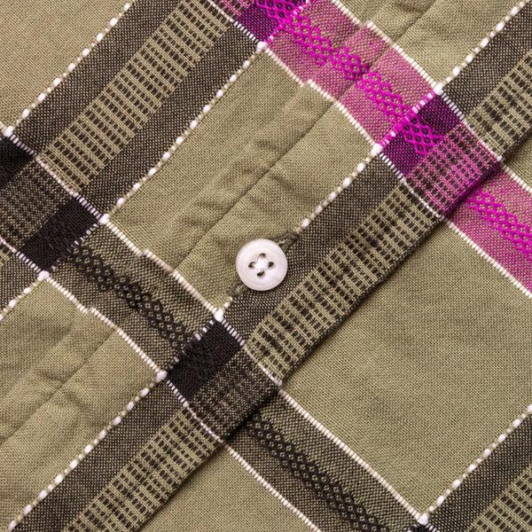 Gitman Bros. Vintage Olive Archive Indian Madras Jacquard