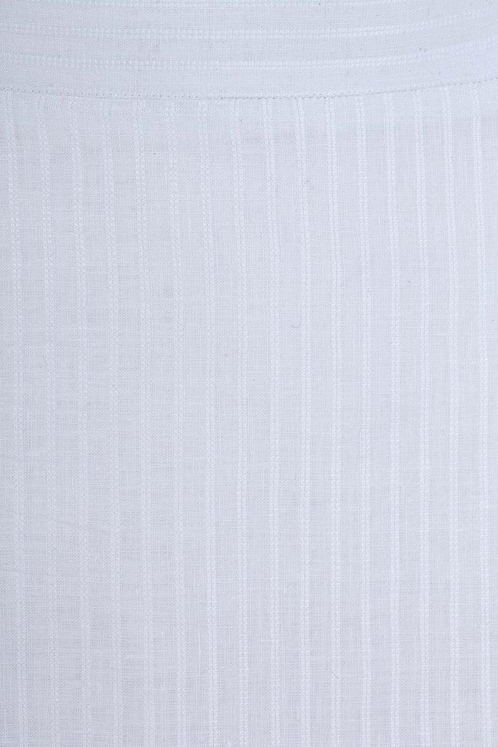 Giuliva Heritage Collection Ada Skirt In Linen Stripes