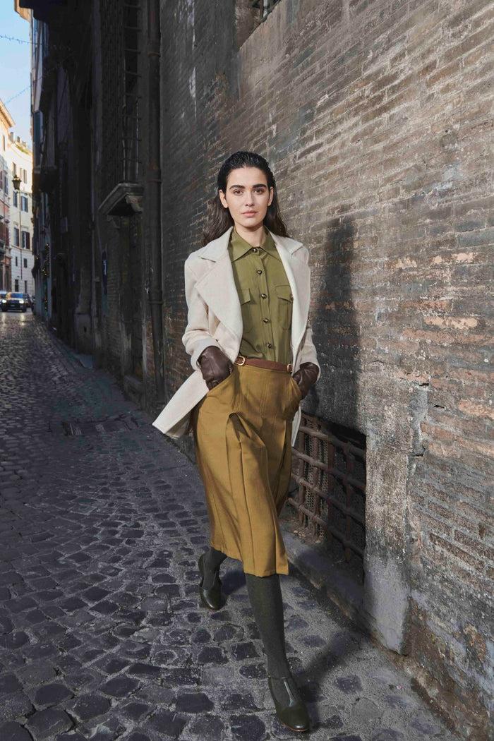 Giuliva Heritage Collection Adriana Skirt In Wool And Mohair