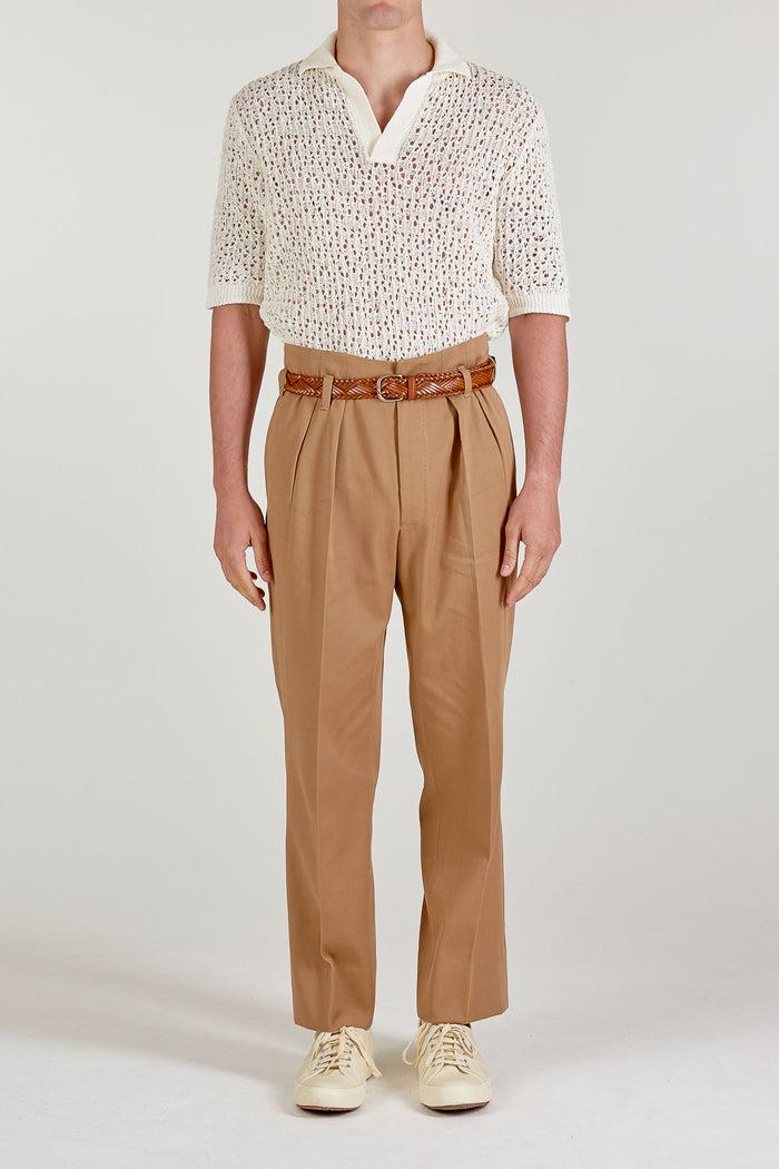 Giuliva Heritage Collection Alain Sweater In Open Cotton Knit