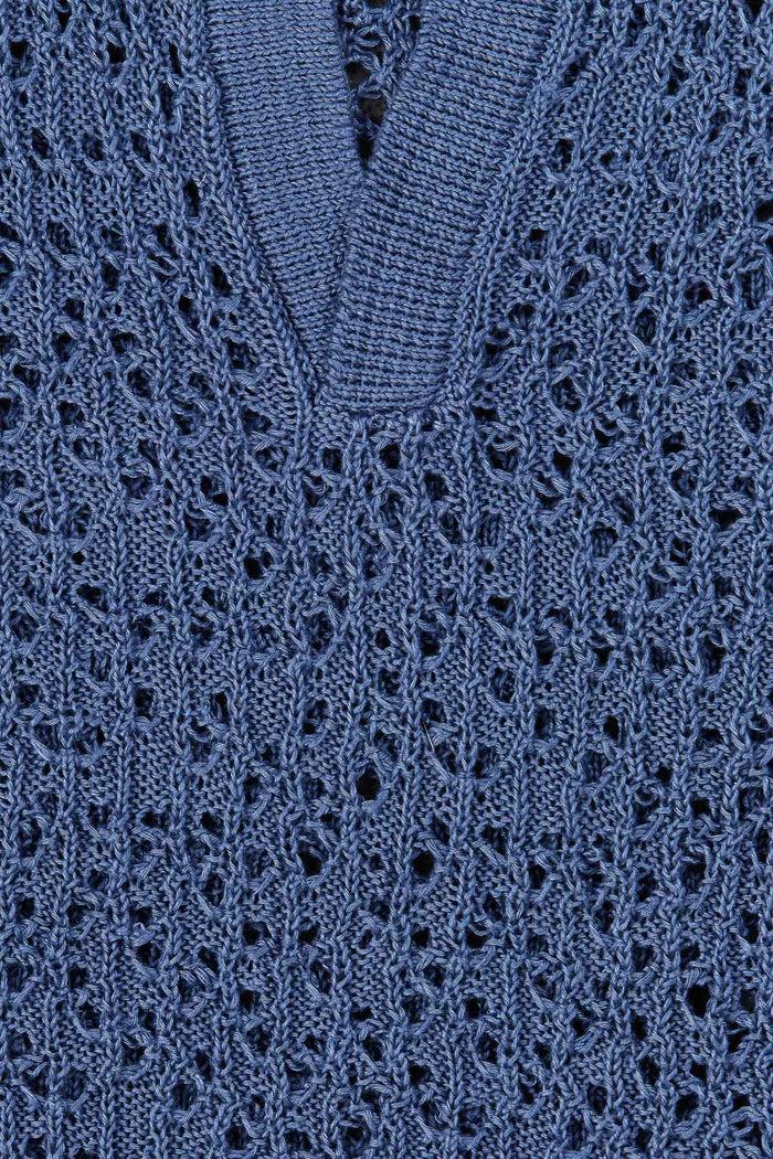 Giuliva Heritage Collection Alain Sweater In Open Linen Knit