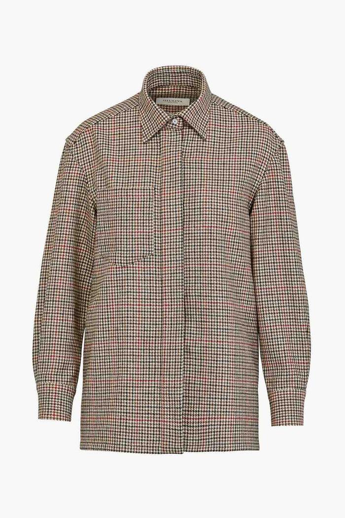 giuliva heritage collection Alba Shirt in Wool Check