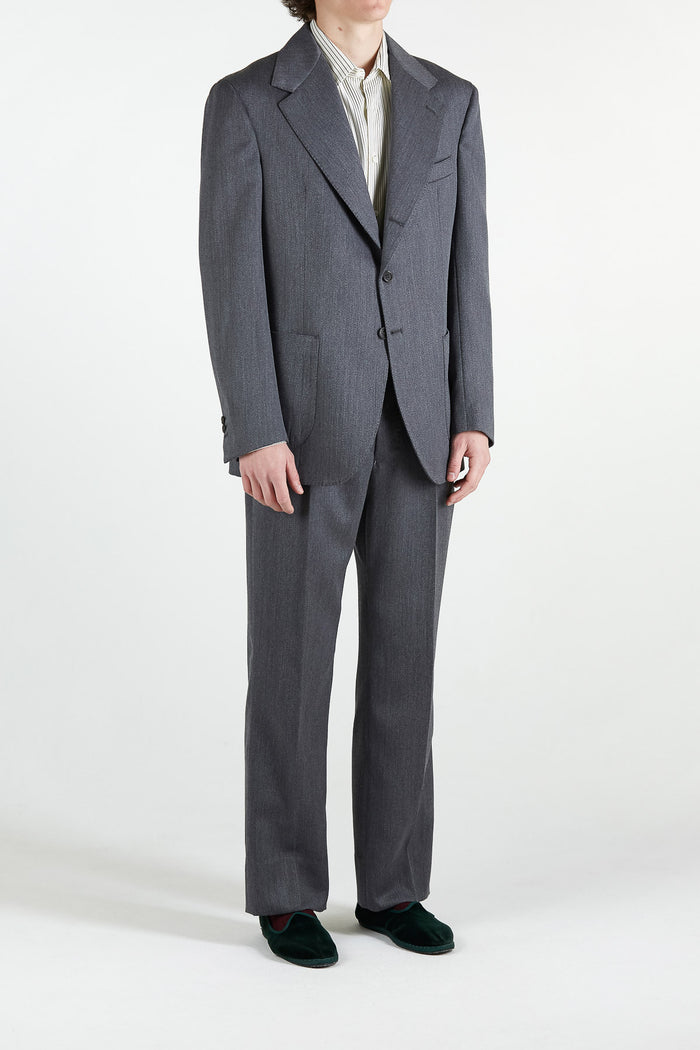 Giuliva Heritage Collection Aldo Blazer In Wool Twill