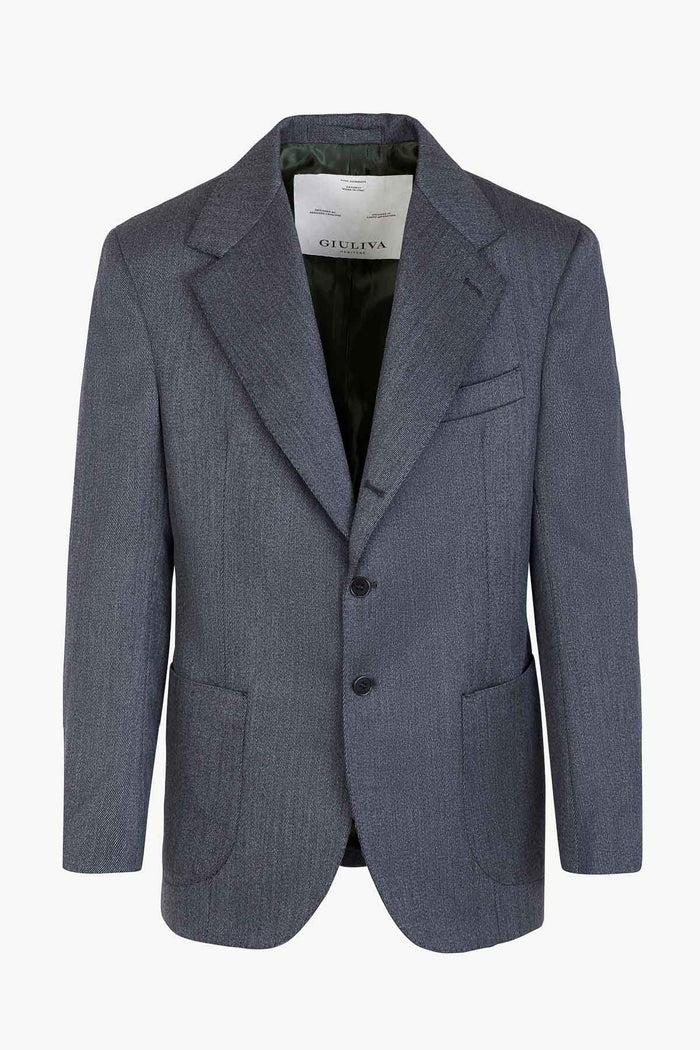 giuliva heritage collection Aldo Blazer in Wool Twill