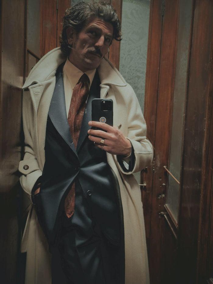 Giuliva Heritage Collection Alfonso Blazer In Wool Whipcord