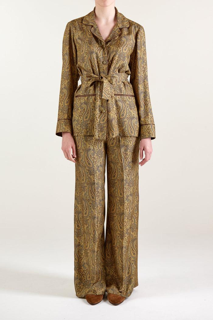Giuliva Heritage Collection Amanda Trousers In Silk