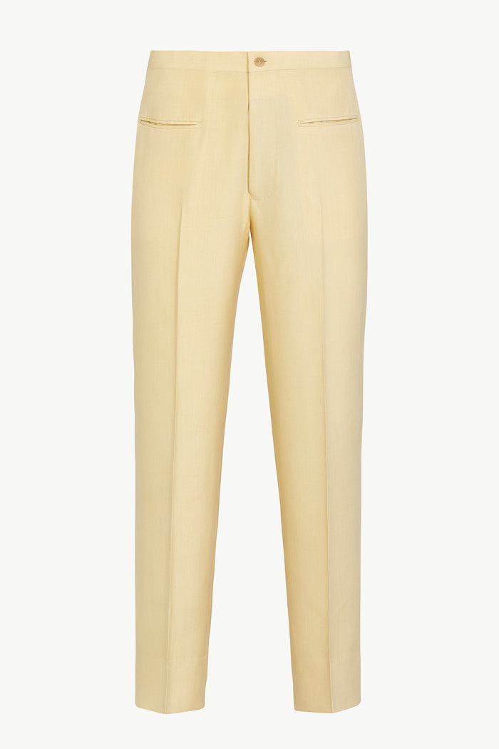 giuliva heritage collection Amedeo Trousers in Flamed Silk