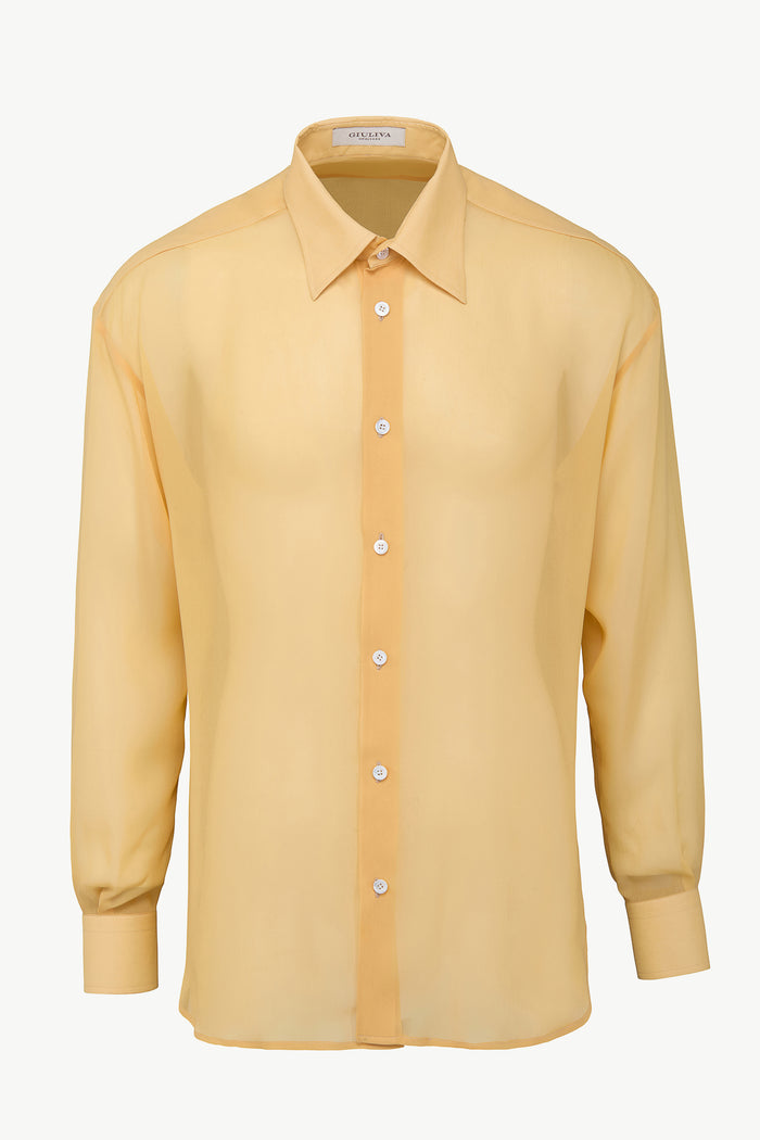 Giuliva Heritage Collection Andreas Shirt In Silk Crepe