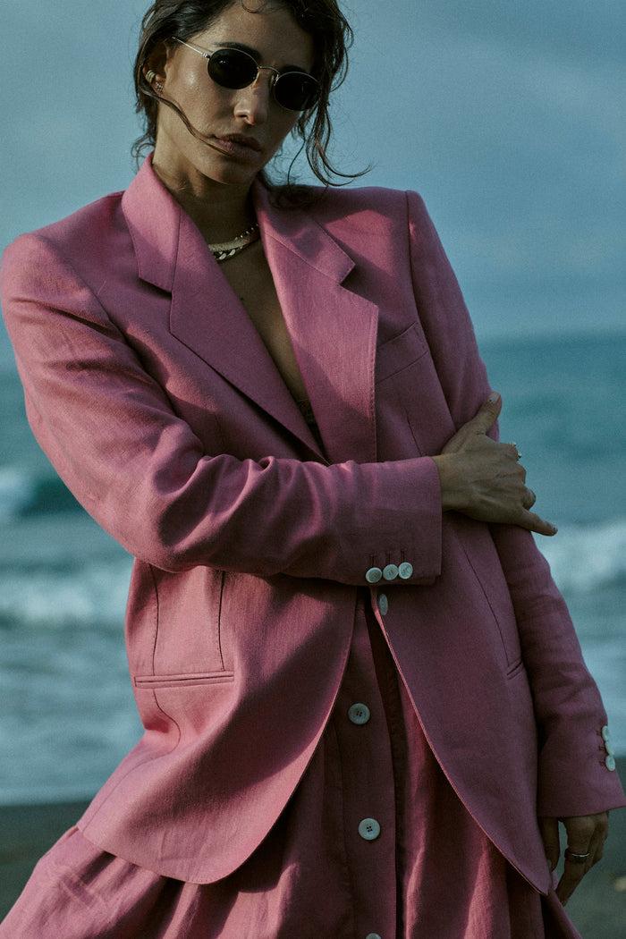 Giuliva Heritage Collection Angiolina Blazer In Linen