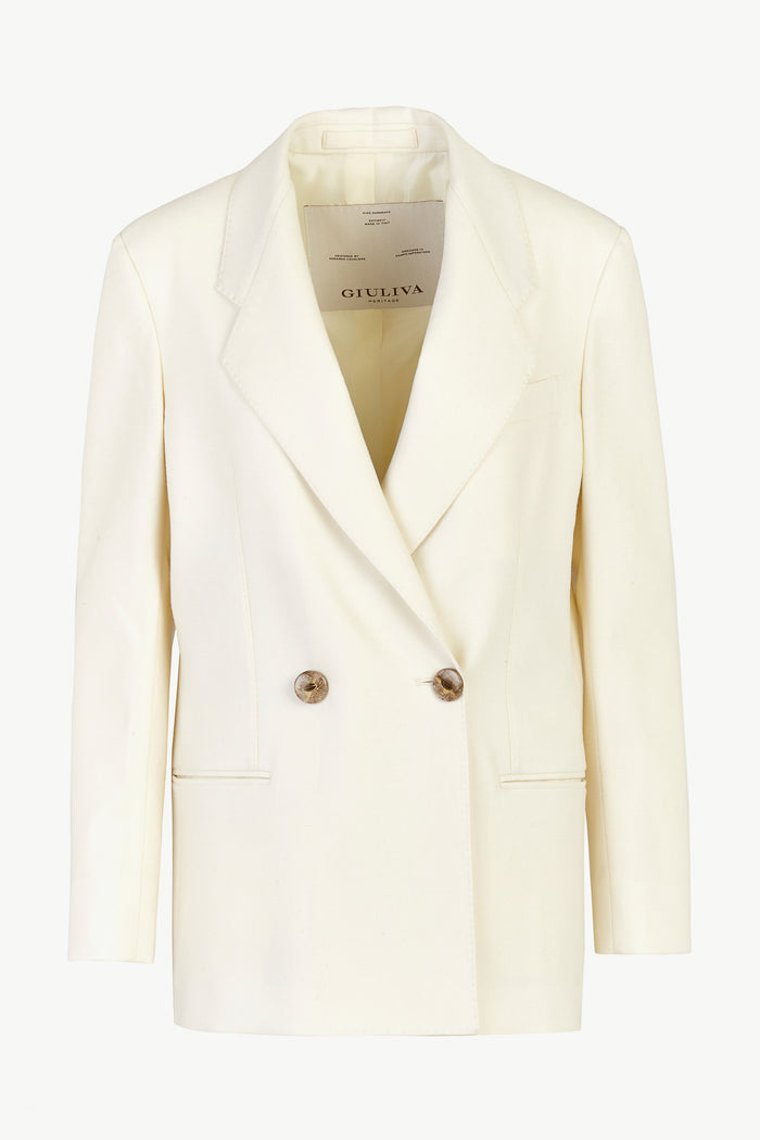 giuliva heritage collection Anna Blazer in Wool Flannel