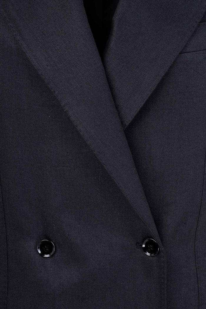 Giuliva Heritage Collection Anna Short Sleeves Blazer In Linen