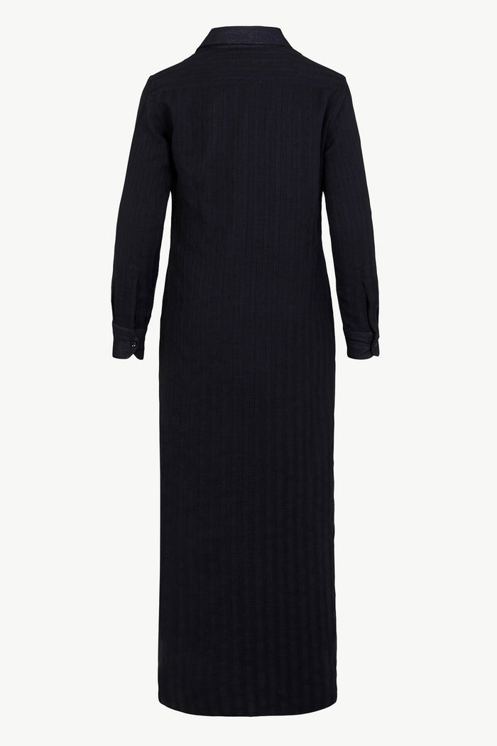 Giuliva Heritage Collection Antonine Caftan Dress In Open Weave Wool