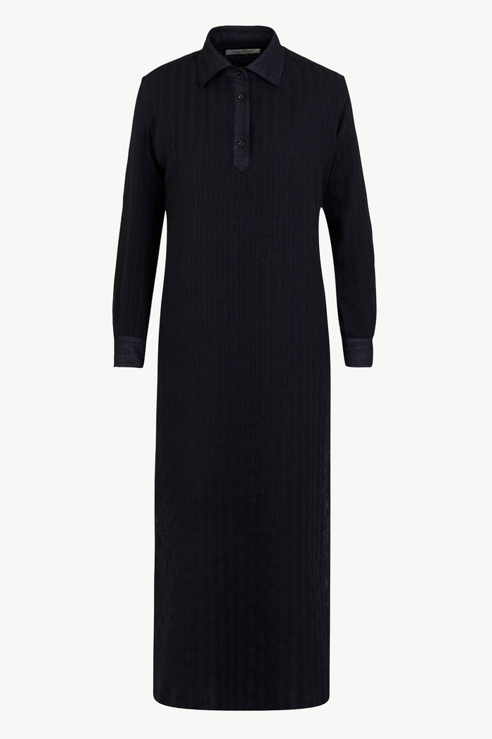 Giuliva Heritage Collection Antonine Caftan Dress In Open Weave Wool