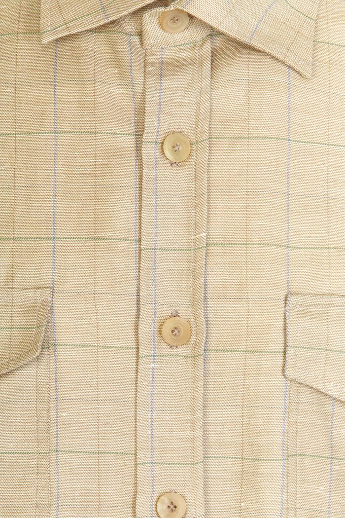 Giuliva Heritage Collection Antonio Shirt In Wool Check