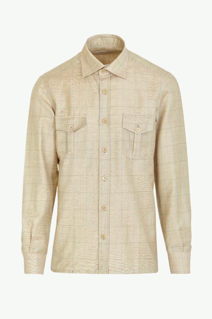 giuliva heritage collection Antonio Shirt in Wool Check