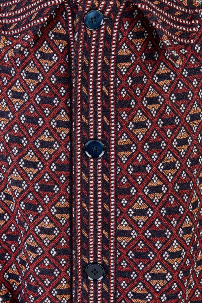 Giuliva Heritage Collection Arturo Coat In Virgin Wool Blend