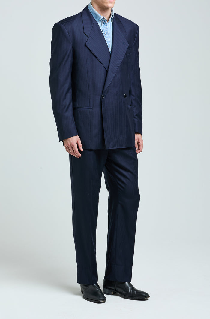 Giuliva Heritage Collection Ascanio Blazer In Wool Pinstripe