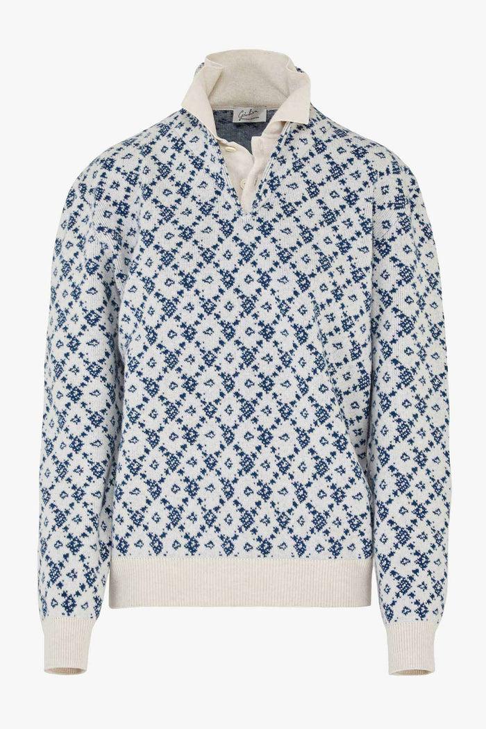 giuliva heritage collection Astolfo Sweater in Wool and Cashmere