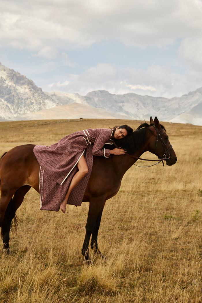 Giuliva Heritage Collection Belinda Coat In Wool And Cashmere Blend