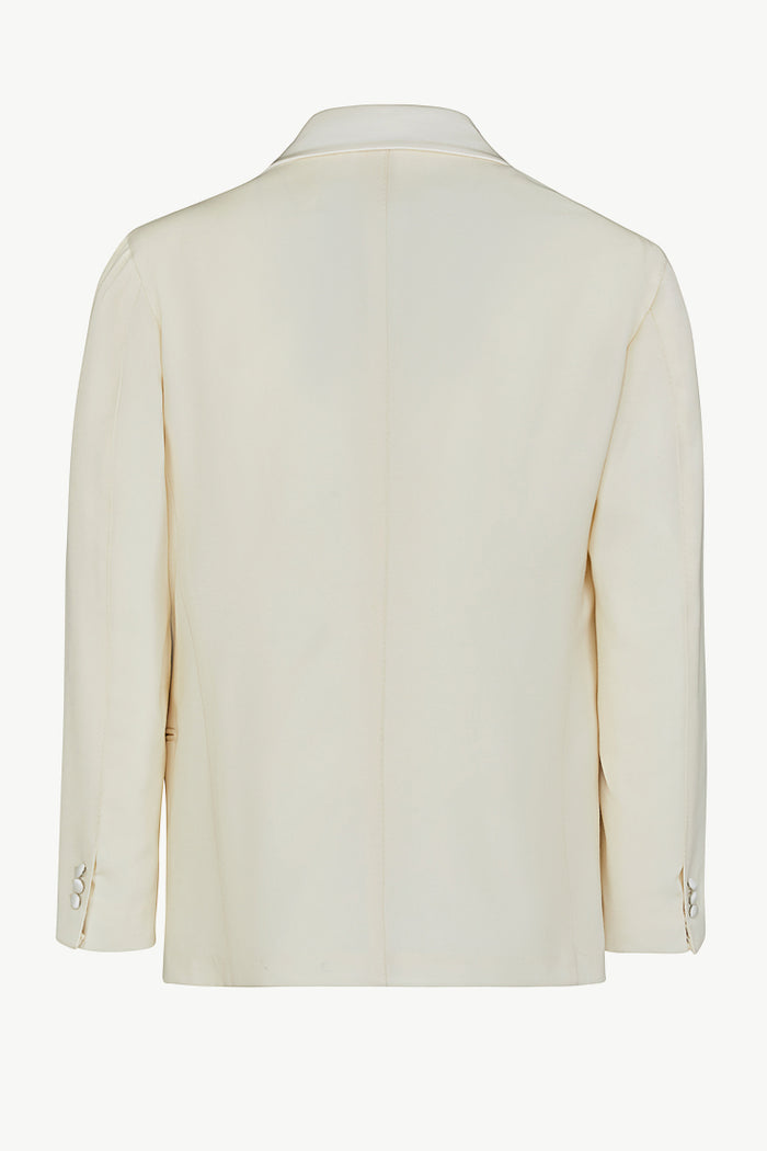 Giuliva Heritage Collection Bernardo Smoking Blazer In Wool Barathea