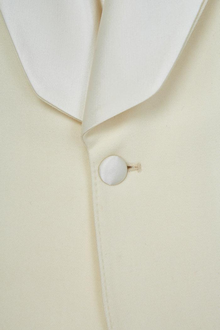 Giuliva Heritage Collection Bernardo Smoking Blazer In Wool Barathea