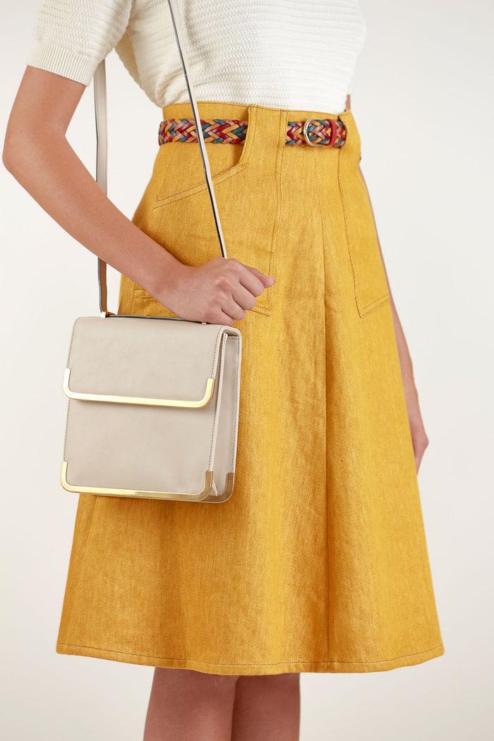 Giuliva Heritage Collection Braided Belt In Leather