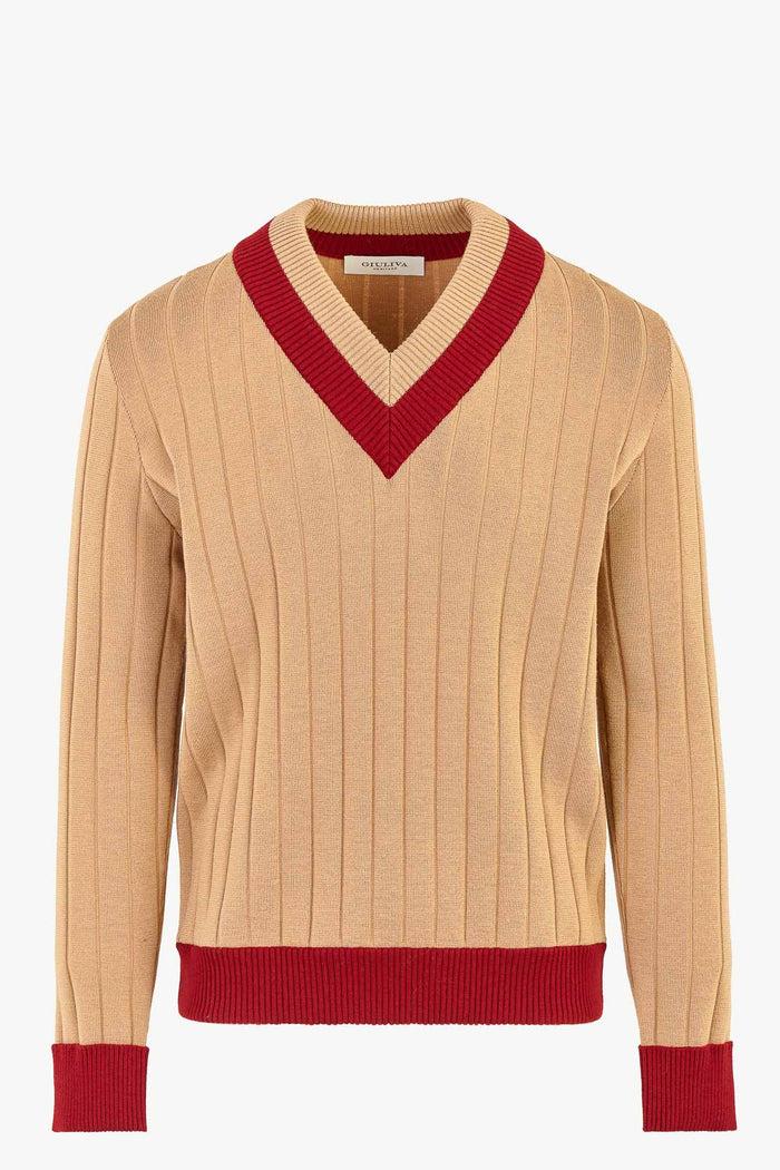 giuliva heritage collection Brando Sweater in Merino Wool