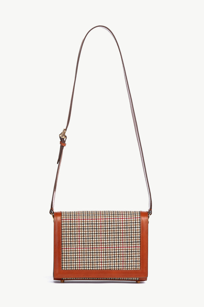 giuliva heritage collection Caccetta Bag in Tweed and Leather