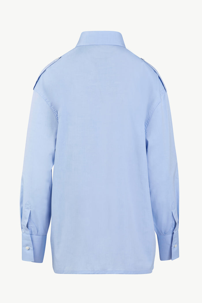 Giuliva Heritage Collection Carla Shirt In Pinpoint Cotton