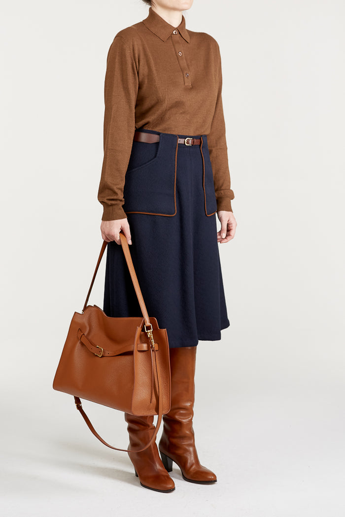 Giuliva Heritage Collection Cassiope Sweater In Cashmere And Silk Blend