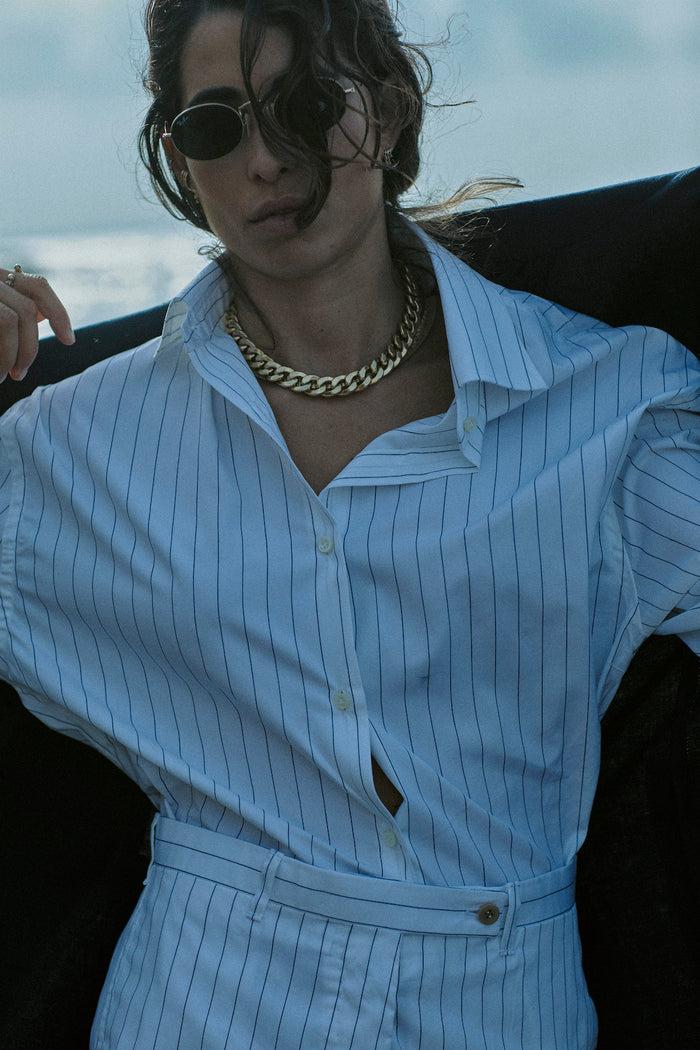 Giuliva Heritage Collection Celia Shirt In Cotton Poplin