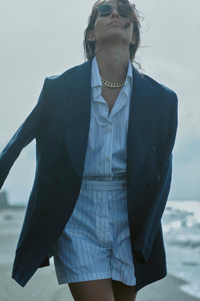 Giuliva Heritage Collection Celia Shirt In Cotton Poplin