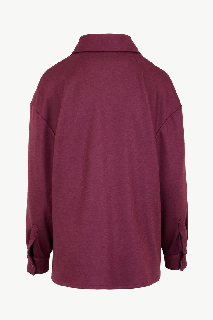 Giuliva Heritage Collection Celia Shirt In Wool And Cashmere