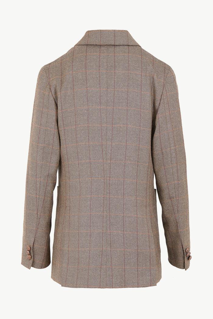 Giuliva Heritage Collection Cettina Blazer In Wool Check