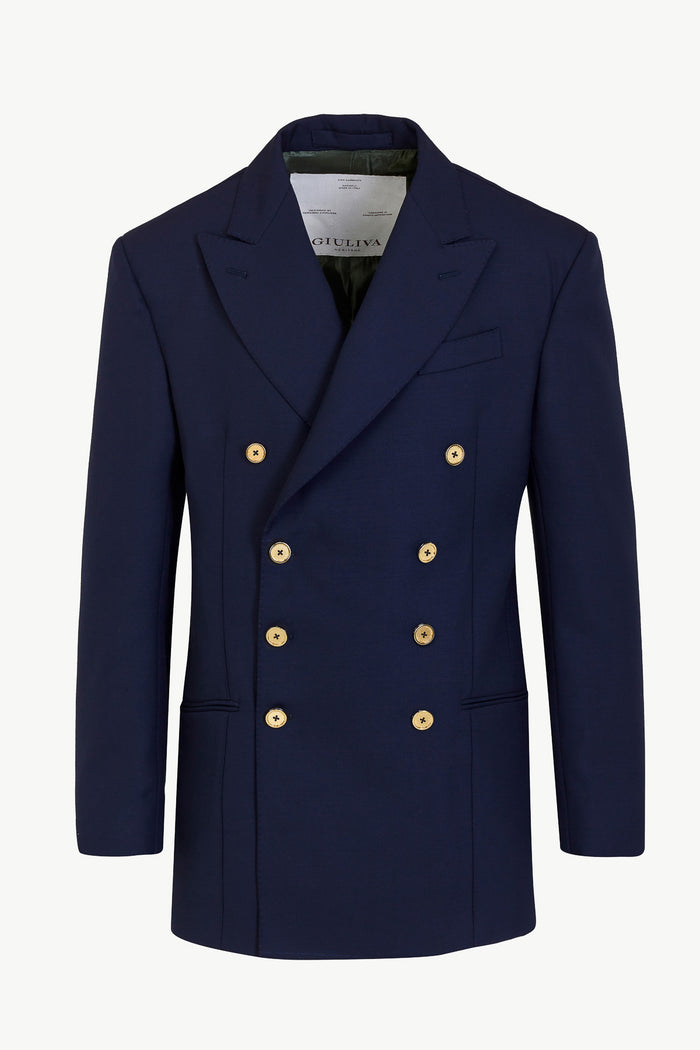 giuliva heritage collection Charles Blazer in Virgin Wool