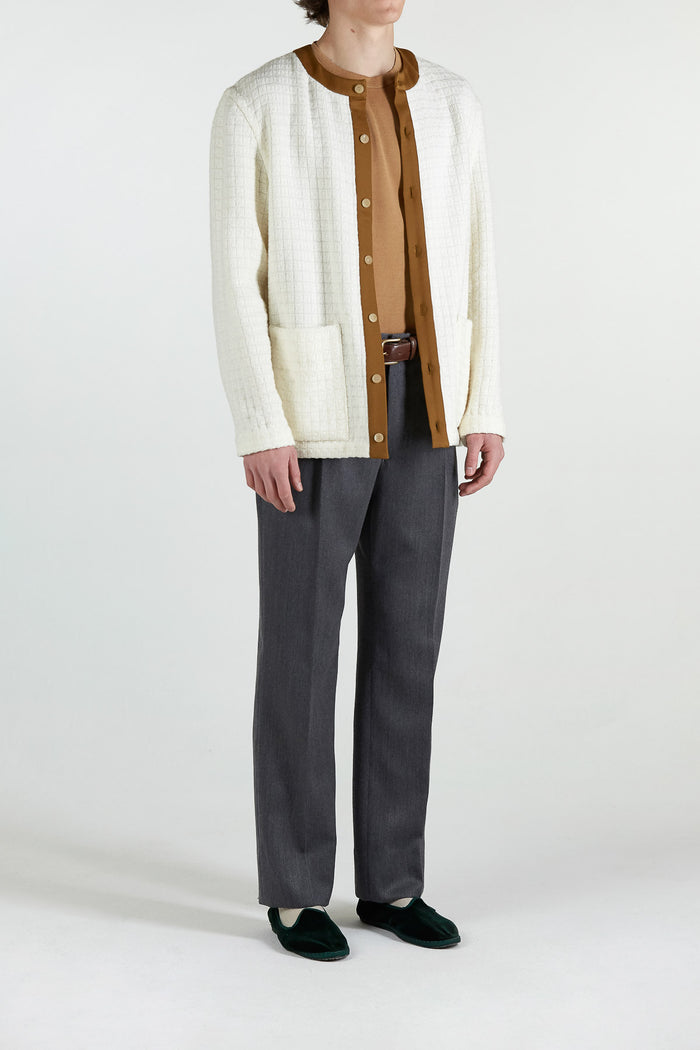 Giuliva Heritage Collection Charlie Cardigan In Textured Wool