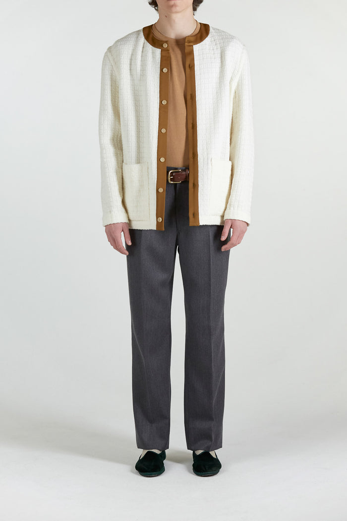 Giuliva Heritage Collection Charlie Cardigan In Textured Wool