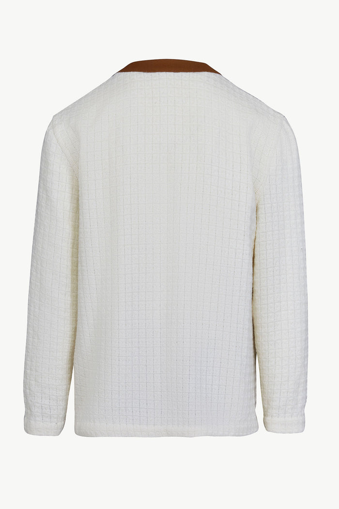 Giuliva Heritage Collection Charlie Cardigan In Textured Wool
